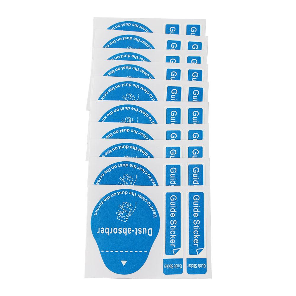 Dust Removal Sticker - น้ำยาทำความสะอาดหน้าจอ แผ่นดูดฝุ่นกระจกนิรภัย สติกเกอร์ดูดฝุ่น อุปกรณ์ทำความสะอาดหน้าจอ แผ่นดูดฝุ่นโทรศัพท์มือถือ กระดาษดูดฝุ่น
