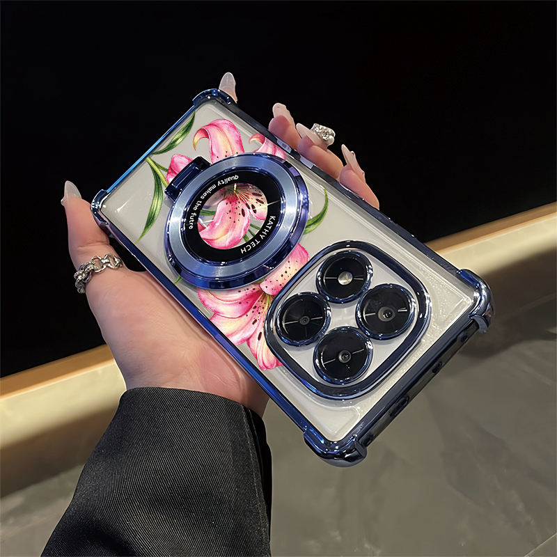 เคสโทรศัพท์ลายดอกลิลลี่สีชมพูส - Vivo Y28 บทวิจารณ์และราคา