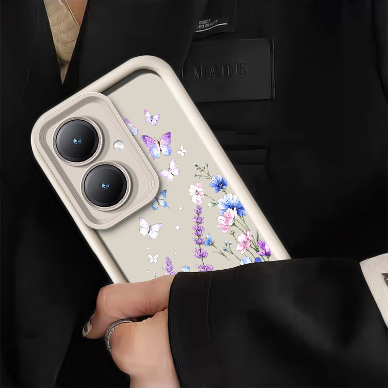 เคสโทรศัพท์ลายผีเสื้อลายลาเวนเ - Vivo Y28 บทวิจารณ์และราคา