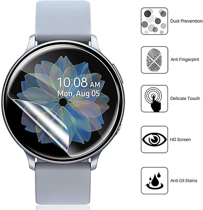 1-5 ชิ้น 41 มม./46 มม.ป้องกันไ - Smartwatch Screen Film บทวิจารณ์และราคา