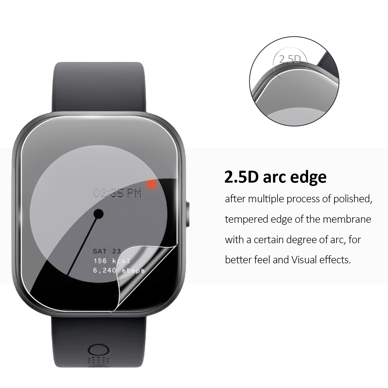 HD CLEAR TPU ฟิล์มป้องกันหน้าจ - Smartwatch Screen Film บทวิจารณ์และราคา