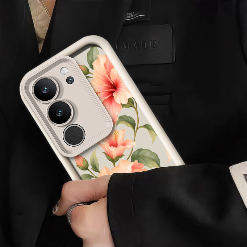 เคสโทรศัพท์ลายลิลลี่สีชมพูน่าร - Vivo X200 บทวิจารณ์และราคา