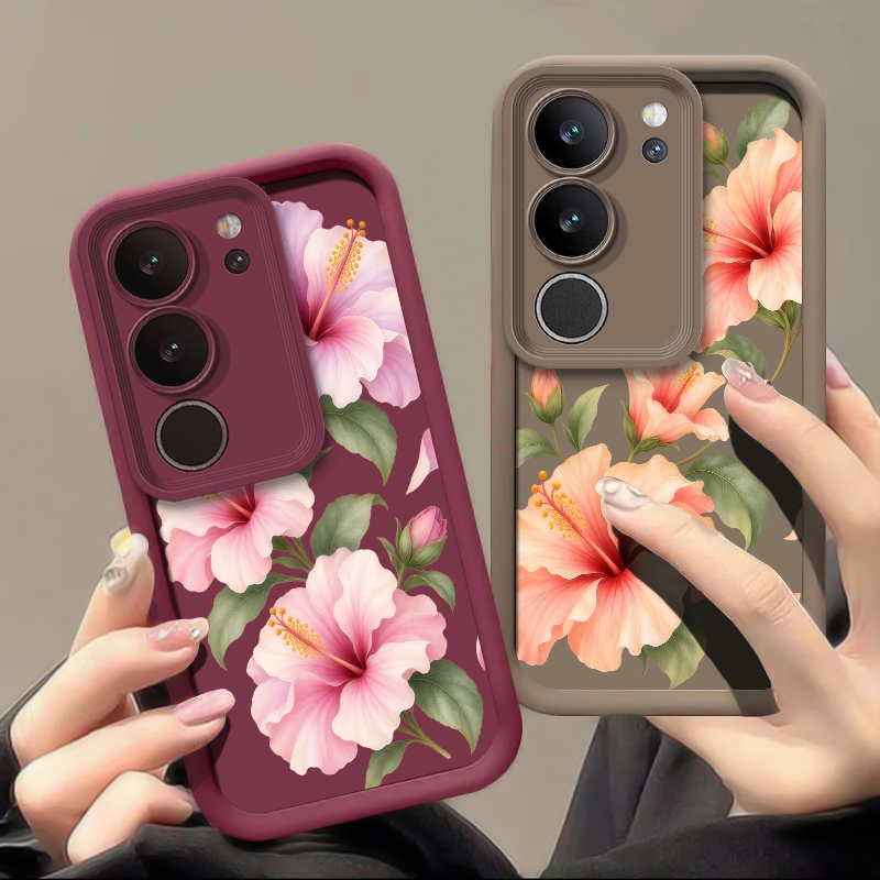 เคสโทรศัพท์ลายลิลลี่สีชมพูน่าร - Vivo X200 บทวิจารณ์และราคา