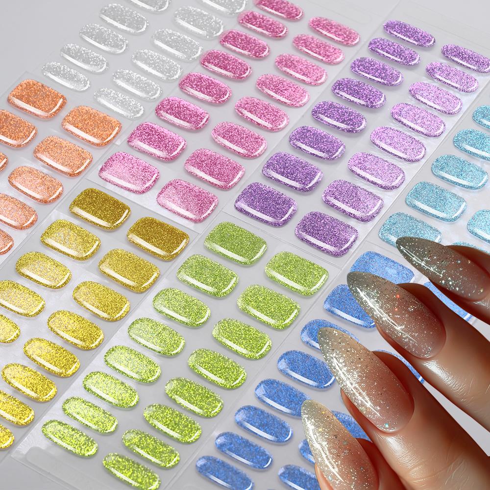 สติกเกอร์ติดเล็บเจลกึ่งสำเร็จร - Full Cover Adhesive บทวิจารณ์และราคา
