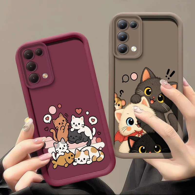 เคสโทรศัพท์ลายแมวซ้อนกัน สำหรั - Realme Note 50 บทวิจารณ์และราคา