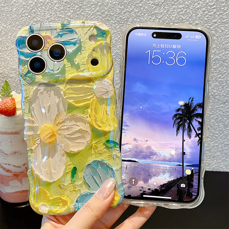 เคสโทรศัพท์ลายภาพวาดสีน้ำมันดอ - Apple Iphone 15 Pro Max บทวิจารณ์และราคา