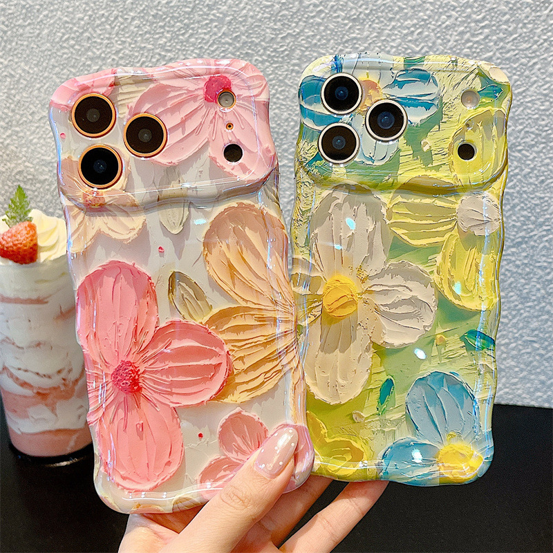 เคสโทรศัพท์ลายภาพวาดสีน้ำมันดอ - Apple Iphone 15 Pro Max บทวิจารณ์และราคา