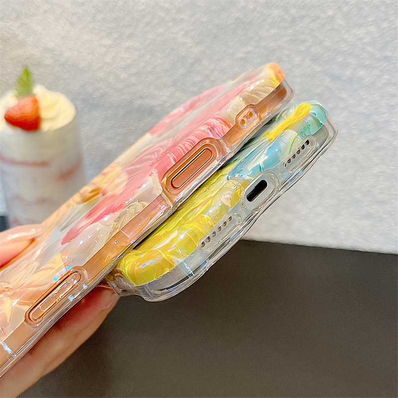 เคสโทรศัพท์ลายภาพวาดสีน้ำมันดอ - Apple Iphone 15 Pro Max บทวิจารณ์และราคา